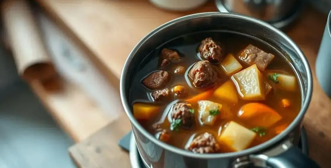 Qual melhor carne para sopa de legumes; descubra opções saborosas que não pesam