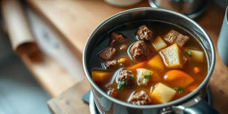 Qual melhor carne para sopa de legumes; descubra opções saborosas que não pesam