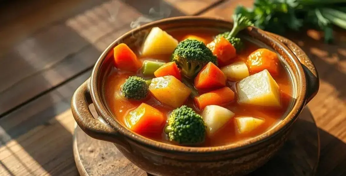 Quantas calorias tem sopa de legumes: descubra o valor nutricional ideal