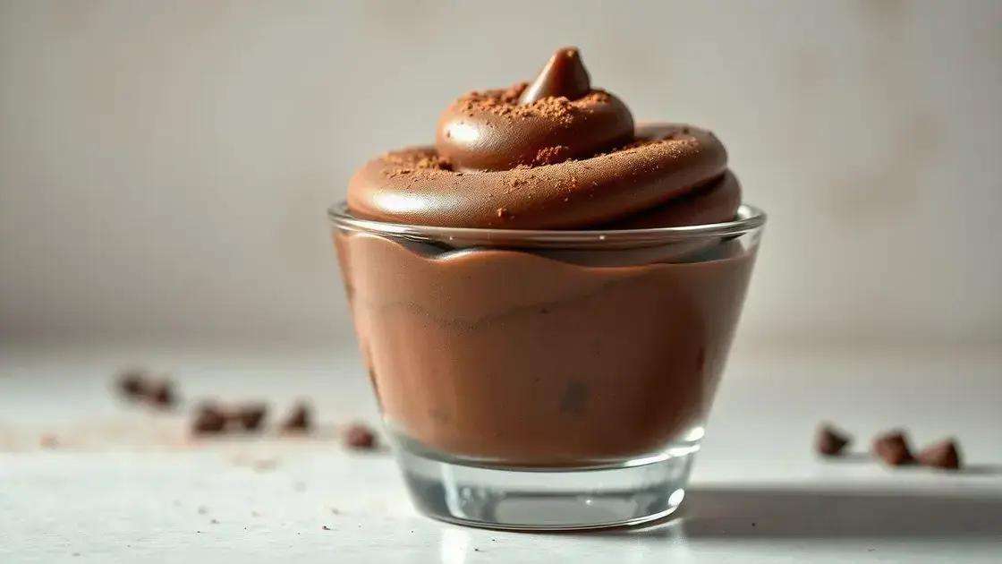 Receita base: mousse simples e cremosa