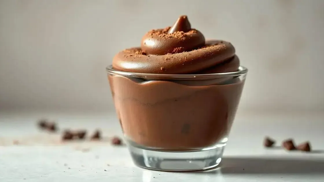 Receita base: mousse simples e cremosa