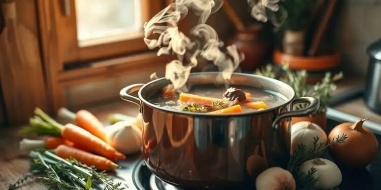 receita de caldo de carne: como fazer com sabor intenso e fácil
