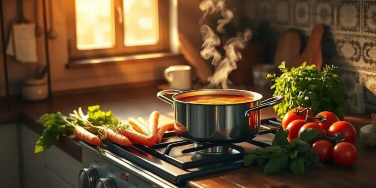 receita de caldos e sopas; aprenda a preparar em casa com sabor e praticidade