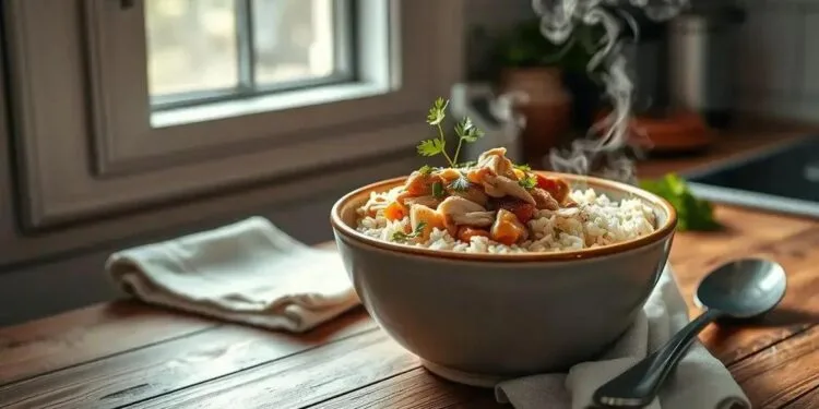 receita de canja de galinha simples; passo a passo rápido para um caldo saboroso