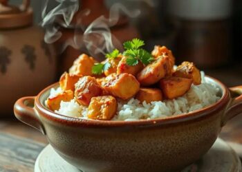 Receita de galinha com arroz tradicional: o segredo caseiro que conquista qualquer jantar