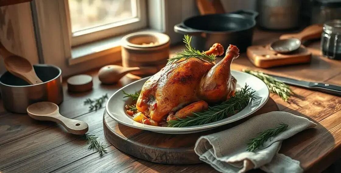 receita de galinha: desbloqueie um sabor irresistível em 30 minutos ou menos