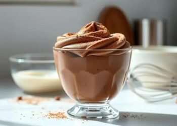 receita de mousse de chocolate fácil: sobremesa cremosa em menos de 15 minutos