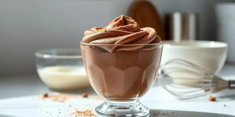 receita de mousse de chocolate fácil: sobremesa cremosa em menos de 15 minutos