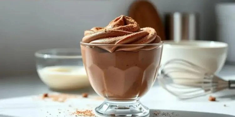 receita de mousse de chocolate fácil: sobremesa cremosa em menos de 15 minutos
