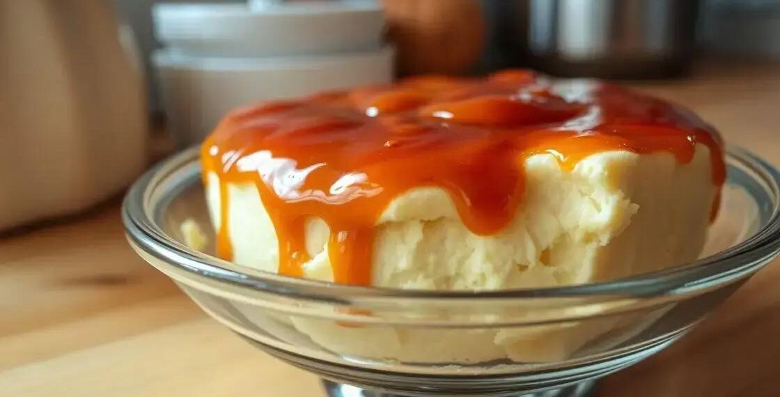 receita de pudim de pão de liquidificador; pudim cremoso que conquista