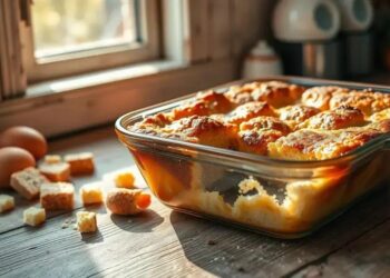 receita de pudim de pão simples; aprenda passos fáceis com sabor incrível