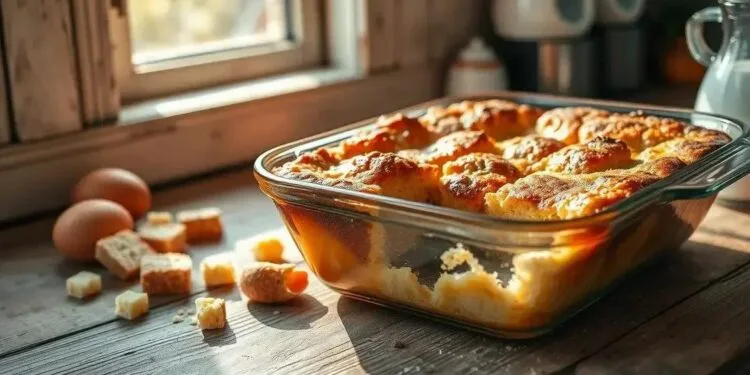 receita de pudim de pão simples; aprenda passos fáceis com sabor incrível