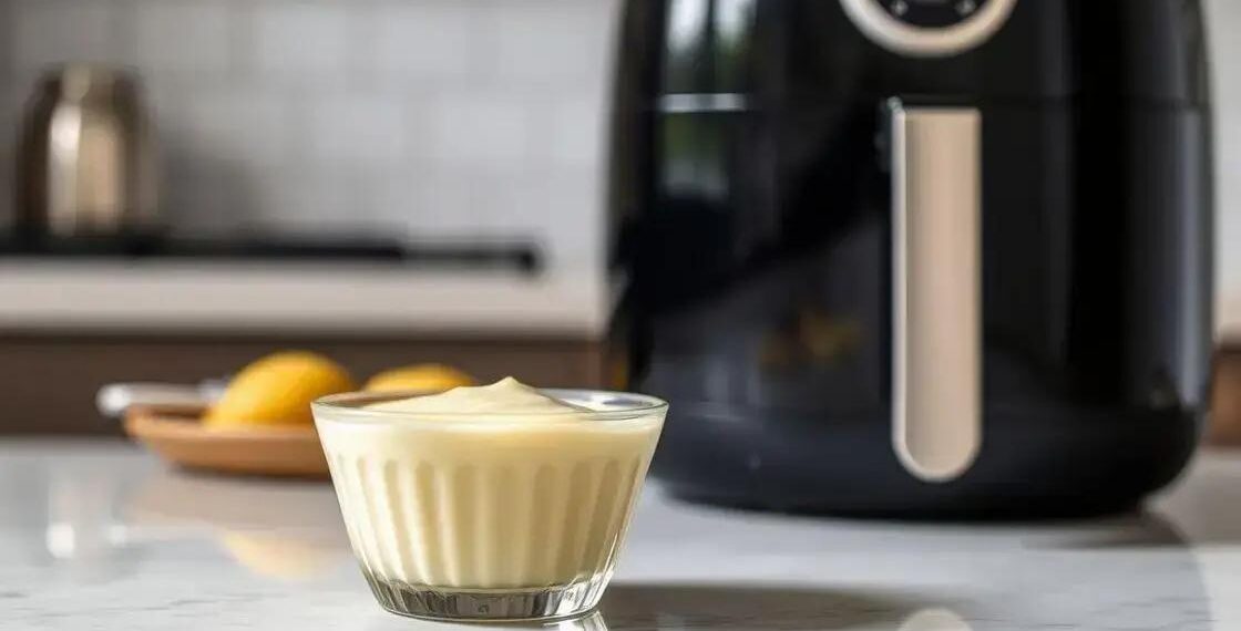 receita de pudim na airfryer; aprenda a fazer uma sobremesa cremosa em casa