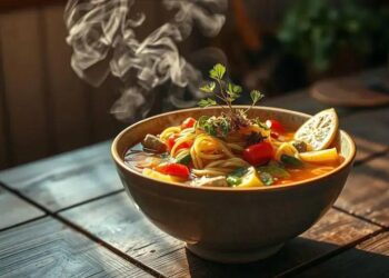 Receita de sopa com macarrão: o conforto caseiro que aquece o coração