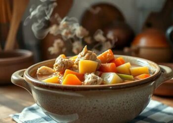 Receita de sopa de frango com legumes que vai aquecer seu inverno