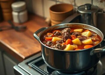 receita de sopa de legumes com carne; aprenda a fazer uma versão prática e saborosa