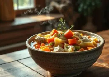 Receita de sopa macarrão: o conforto caseiro que aquece a alma em 20 minutos