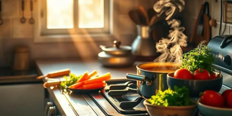 Receita de sopa simples; como fazer uma sopa reconfortante em 20 minutos