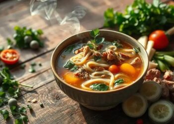 receita de sopas de macarrão; descubra opções rápidas que salvam sua semana