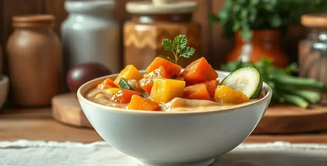 Receita de sopinha de legumes: como fazer a versão perfeita para bebês