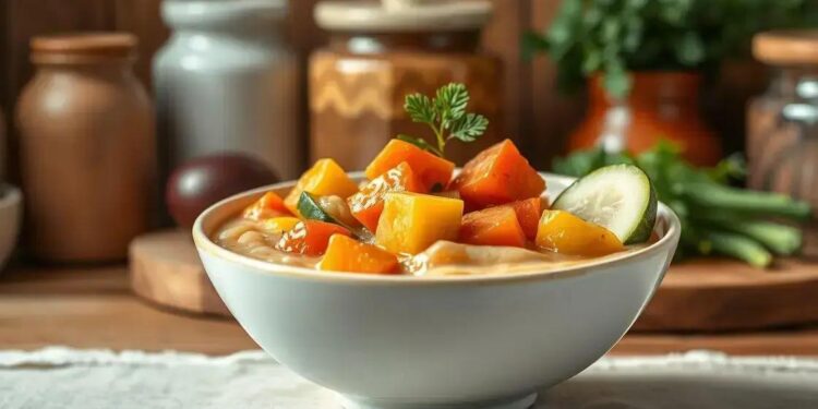 Receita de sopinha de legumes: como fazer a versão perfeita para bebês