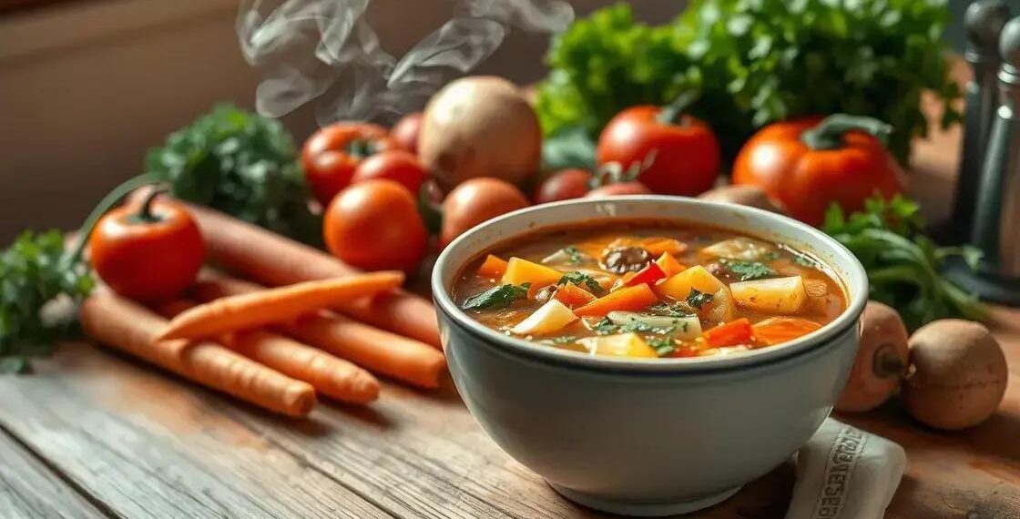 Receita para sopa de legumes: como preparar um caldo nutritivo