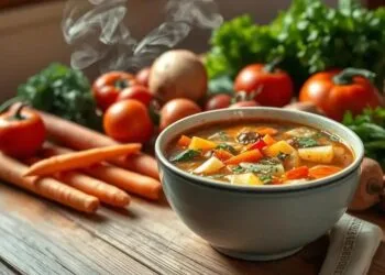 Receita para sopa de legumes: como preparar um caldo nutritivo