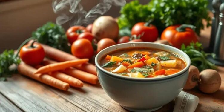 Receita para sopa de legumes: como preparar um caldo nutritivo