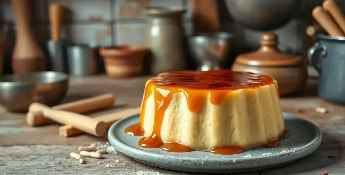 receita pudim de padaria: como fazer um pudim macio que encanta o café da manhã