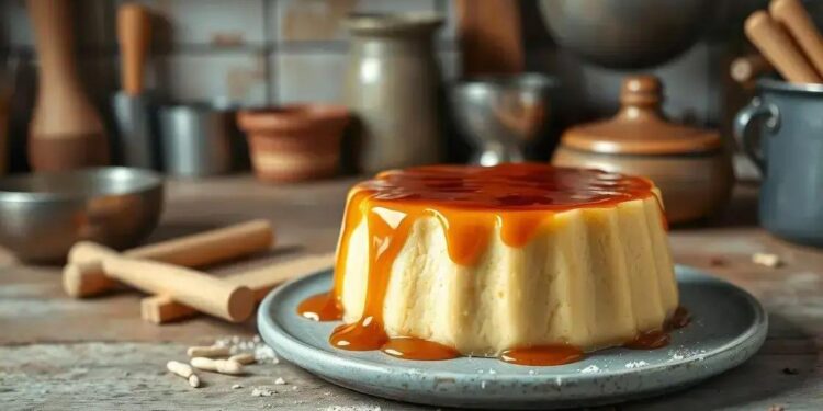 receita pudim de padaria: como fazer um pudim macio que encanta o café da manhã