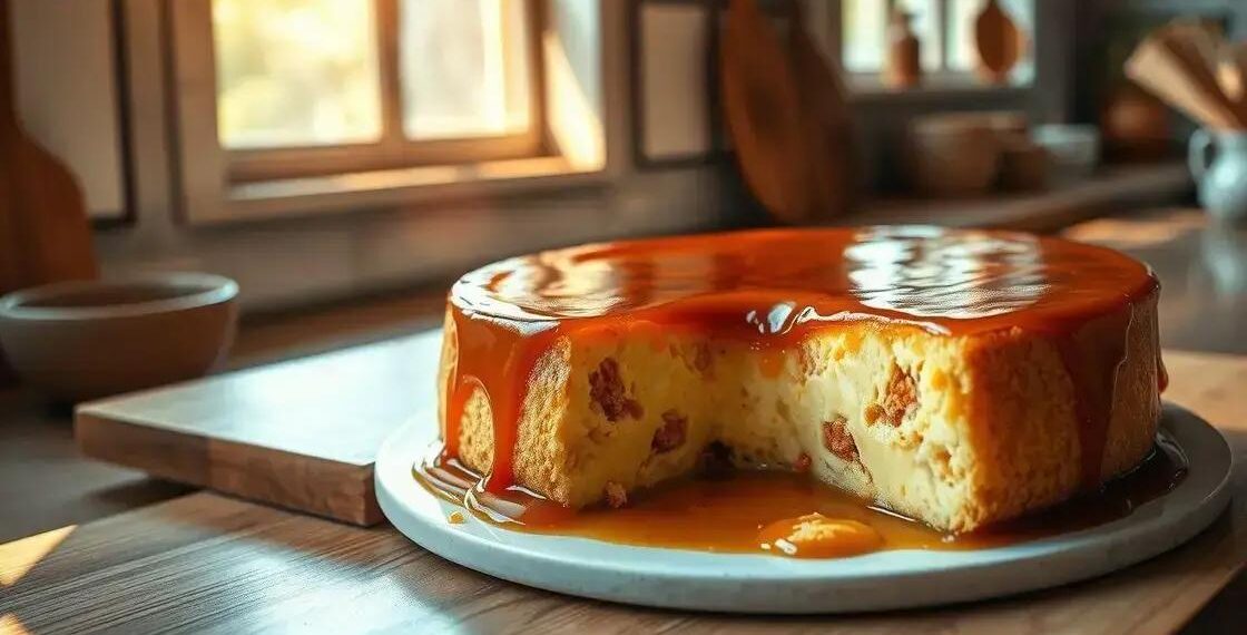 Receita pudim de pão simples; descubra um pudim macio e irresistível em casa