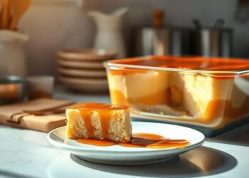 receita pudim leite condensado; textura cremosa que encanta