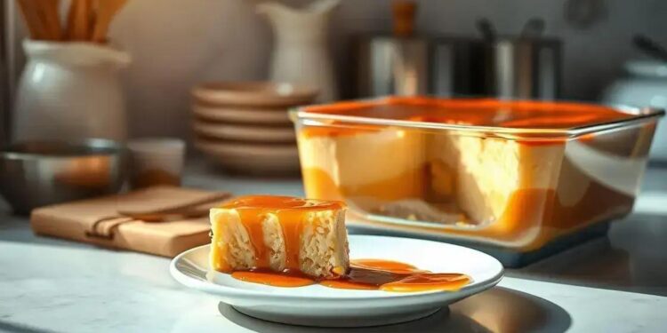 receita pudim leite condensado; textura cremosa que encanta