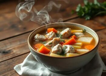receita sopa de frango: descubra o segredo de um caldo reconfortante