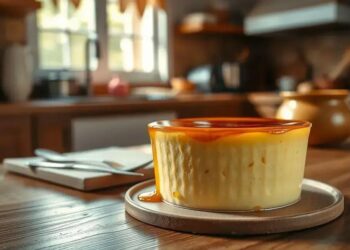 receita tradicional de pudim; segredos simples para textura cremosa e caramelo perfeito