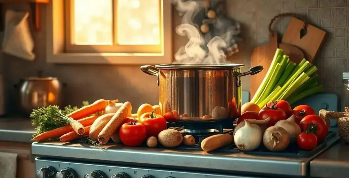 receitas de sopa de legumes: como preparar um caldo nutritivo em minutos