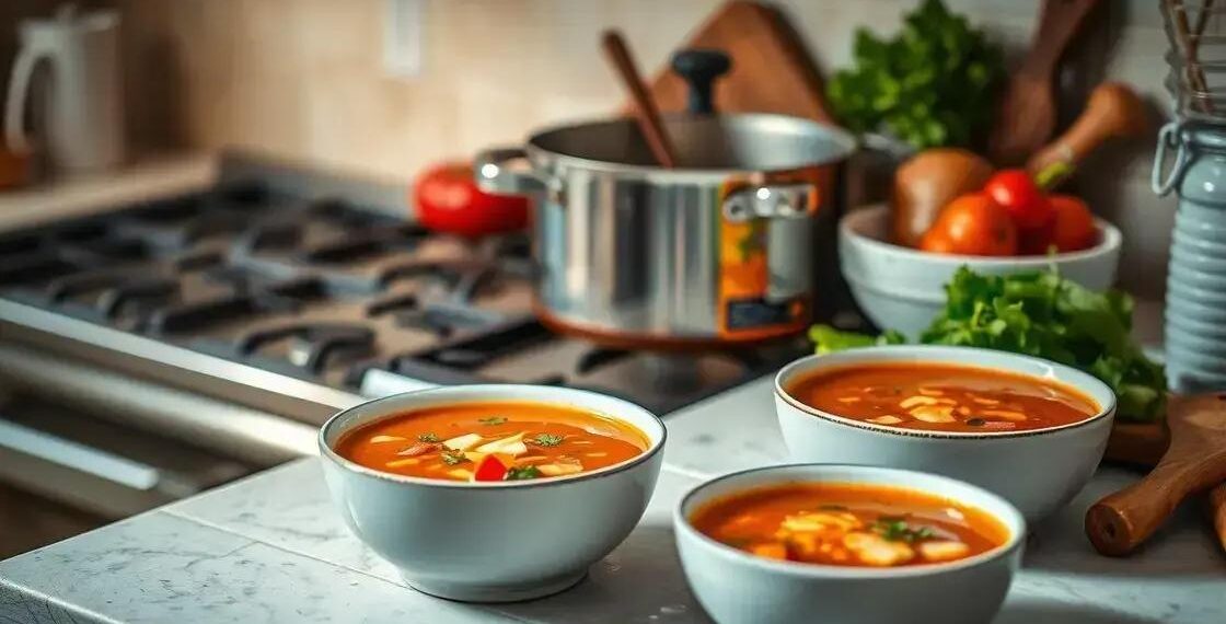 receitas de sopas e caldos; dicas rápidas para caldos mais saborosos