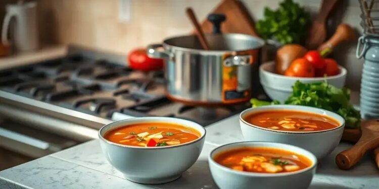 receitas de sopas e caldos; dicas rápidas para caldos mais saborosos