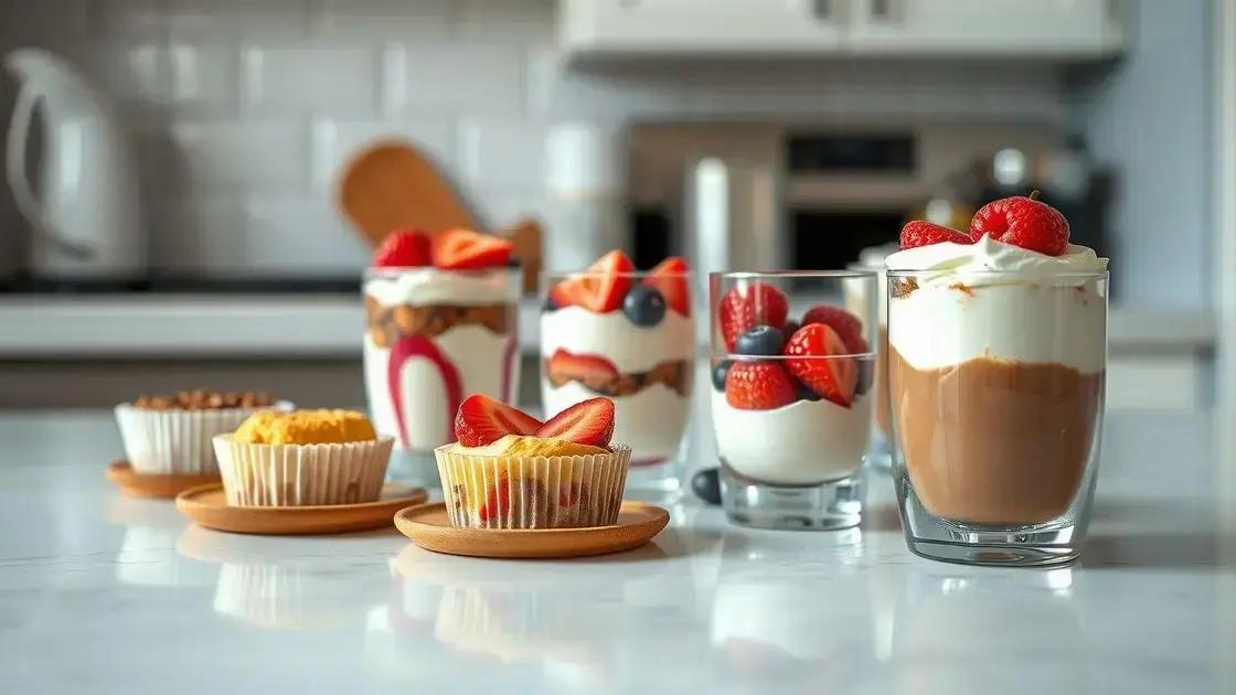 receitas em 15 minutos: doces simples com ingredientes comuns