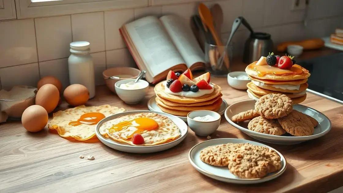 receitas rápidas com apenas alguns ingredientes