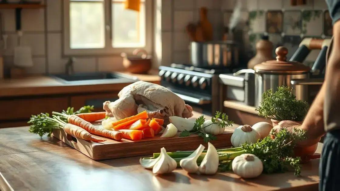Selecionando ingredientes simples para um resultado autêntico
