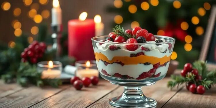 sobremesa de natal na travessa: truques para uma ceia bonita e prática