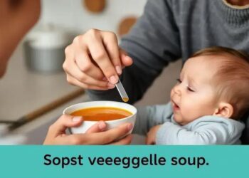 sopa bebê; como escolher opções nutritivas que agradam o paladar do seu bebê