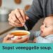 sopa bebê; como escolher opções nutritivas que agradam o paladar do seu bebê