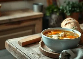 sopa com frango; descubra como fazer uma versão rápida e reconfortante hoje