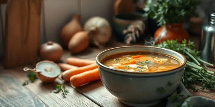 sopa como fazer; aprenda o segredo de um caldo reconfortante em casa