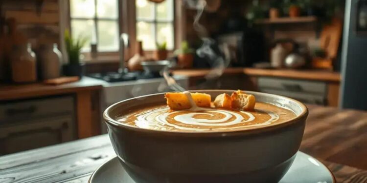 sopa cremosa de cebola; descubra o segredo de um caldo que conquista o paladar