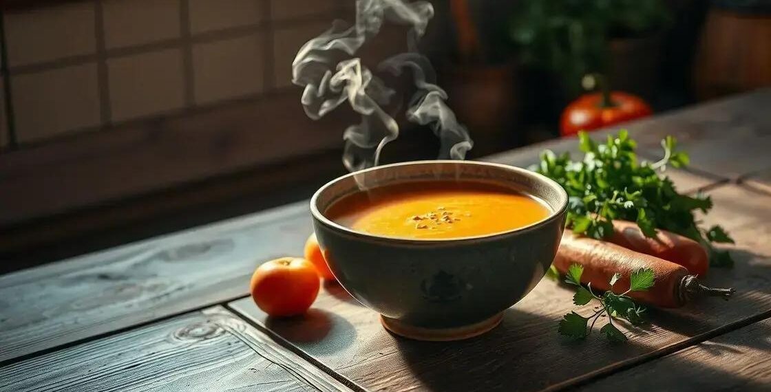 Sopa cremosa: descubra como transformar seu jantar com conforto