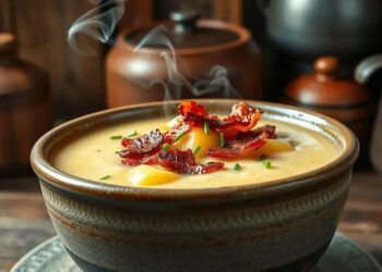 Sopa de batata com bacon: receita cremosa que aquece o coração em 30 minutos