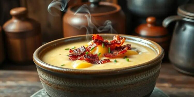 Sopa de batata com bacon: receita cremosa que aquece o coração em 30 minutos